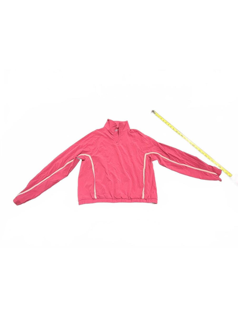 Outdoor Voices Women's Magenta Zip-Up Athletic Jacket Size Small